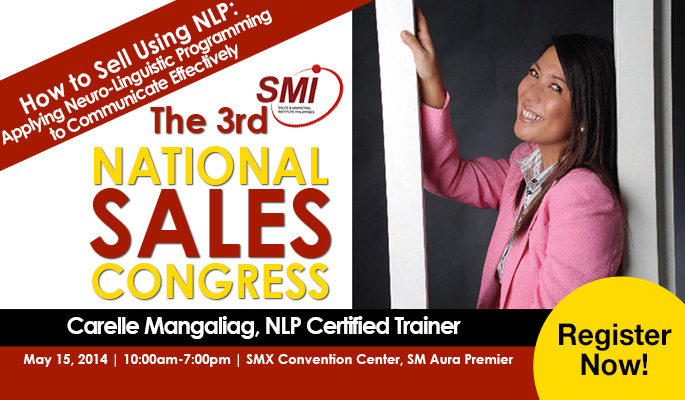 Learn How to Sell Using NLP from Certified NLP Trainer Carelle Mangaliag