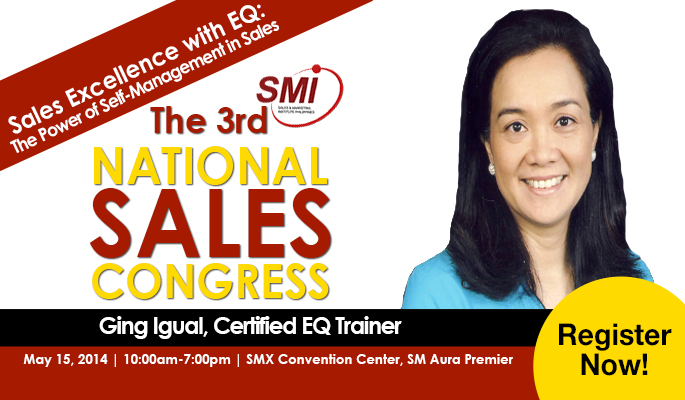 Learn Sales Excellence with EQ from Certified EQ Trainer Ging Igual