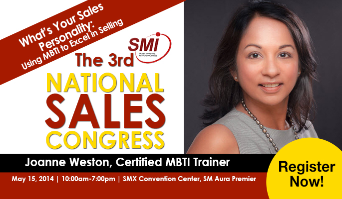 Learn What’s Your Sales Personality: Using MBTI to Excel in Selling with Certified MBTI Trainer Joanne Weston