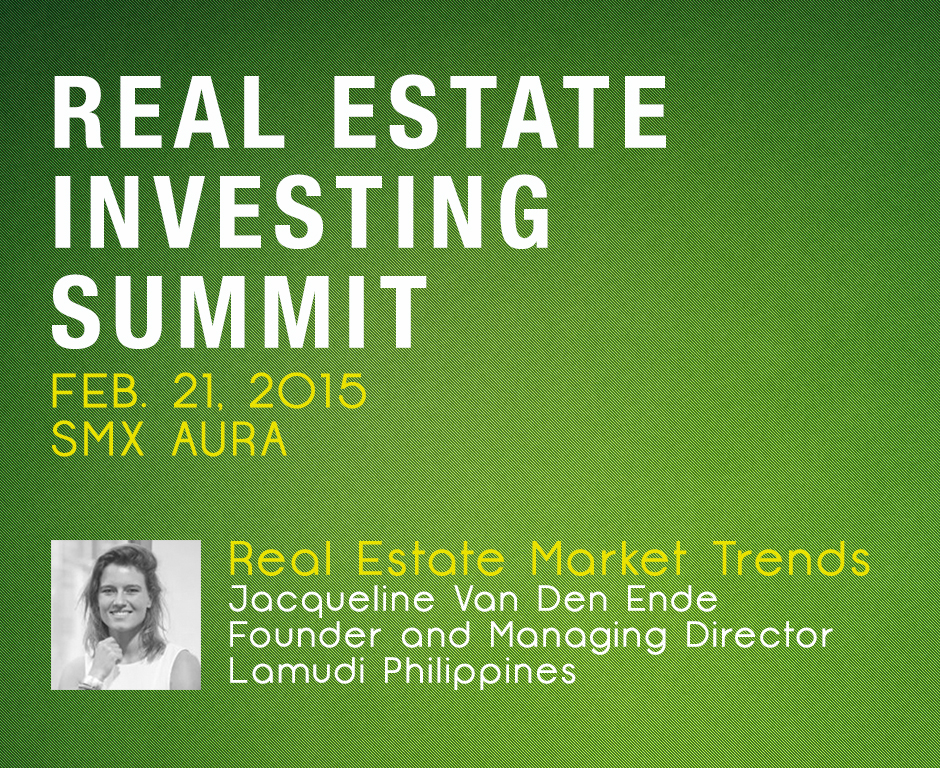 Lamudi Philippines Founder Jacqueline Van Den Ende to Present Real Estate Market Trends in 2015